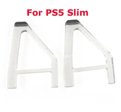 2pcs Horizontal Stand Base Stand Acrylic Support Storage Stand for PS5 Slim digital drive version Mini Desktop Stand for PS5