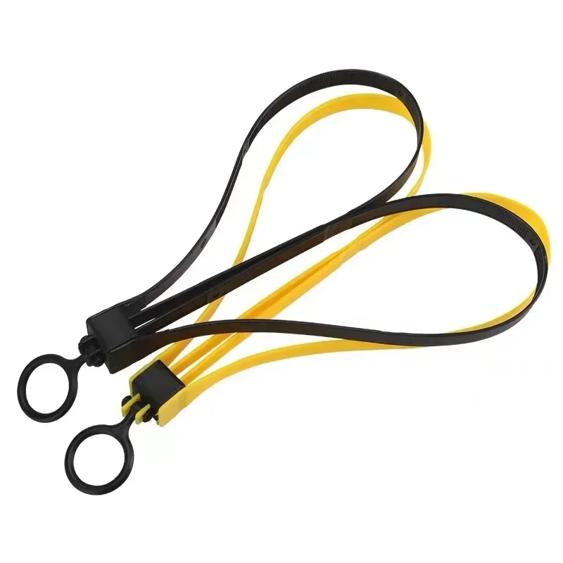 Tirante de plástico táctico para cables, esposas, correa decorativa deportiva Cs, equipo deportivo Tmc, brida para cables desechable, equipo militar amarillo