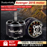 BrotherHobby Avenger 2816 620kv/750kv/810kv/1050kv Brushless motor using N52H arc-shaped magnet through the professional motor