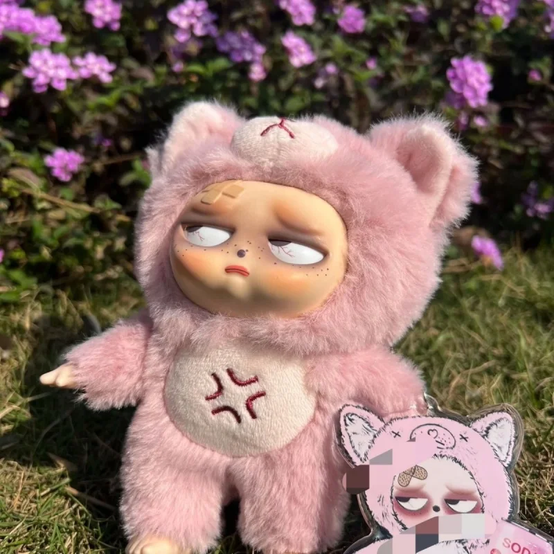 متوفر في المخزون سلسلة Grumpipi بدون نوم صندوق أعمى لعبة الفينيل لطيف أنيمي عمل الشكل الدمى حقيبة قلادة سطح المكتب حلية جمع
