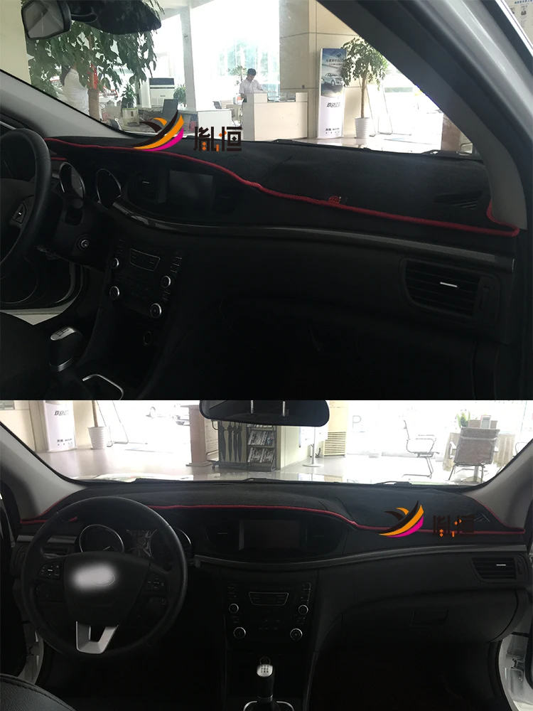 For FAW Besturn B50 Car-Styling Dashmat Dashboard Cover Instrument Panel Insulation Sunscreen Protective Pad Ornaments