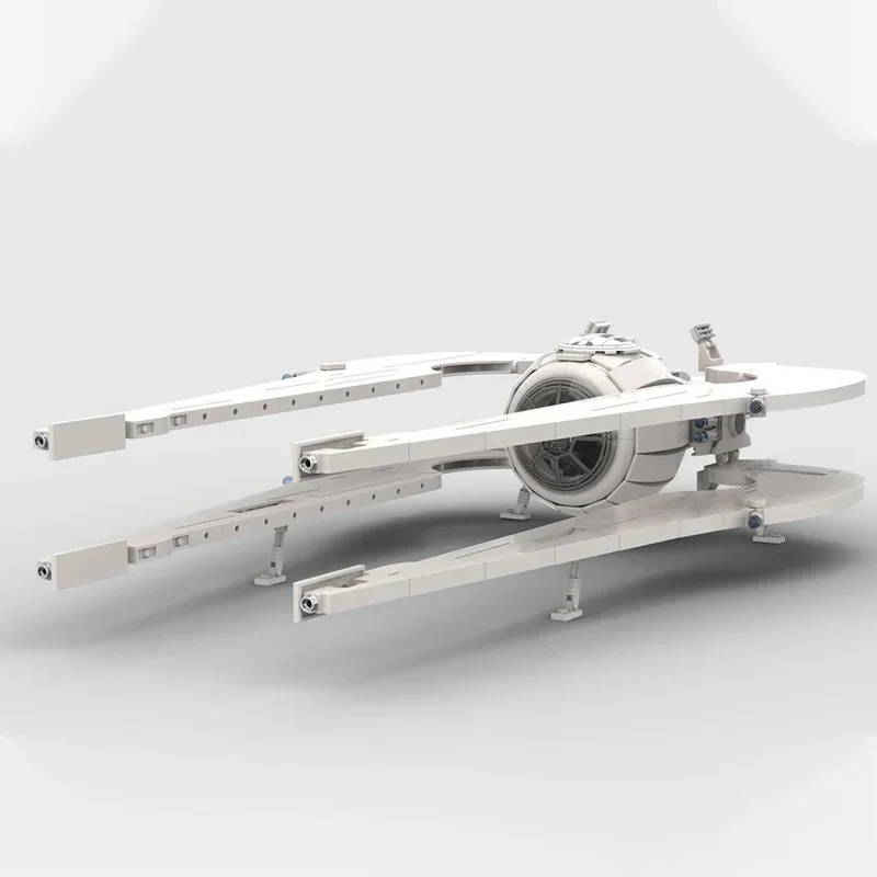 1296-teiliges MOC Nssis-Klasse Clawcraft Chiss Space Wars Modellbausatz Architektur-Bausatz DIY Kreative Idee Bausteine Geschenkset