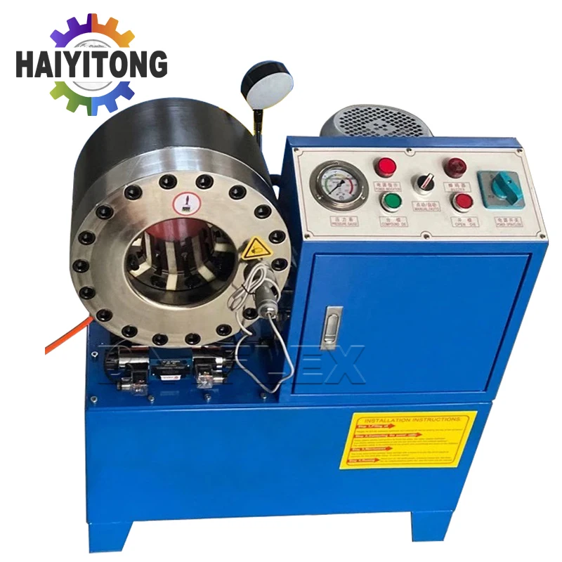 factory hydraulic air condition hose crimping machine