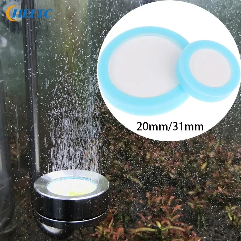 20/31MM Ceramic Aquarium CO2 Diffuser Reactor Nano Refinement Disc Replacement Slice CO2 Aquarium Aquatic Fish Tank Accessories