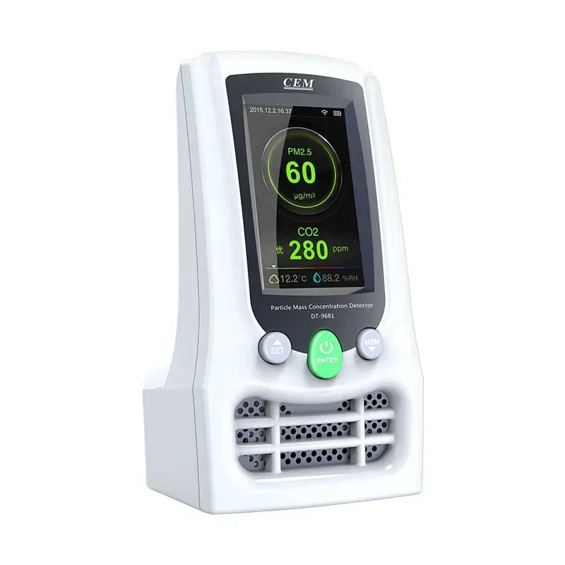 Data Hold DT-9681 Air Quality Tester Environmental Protection Home Decoration PM2.5 Formaldehyde Carbon Dioxide Detection