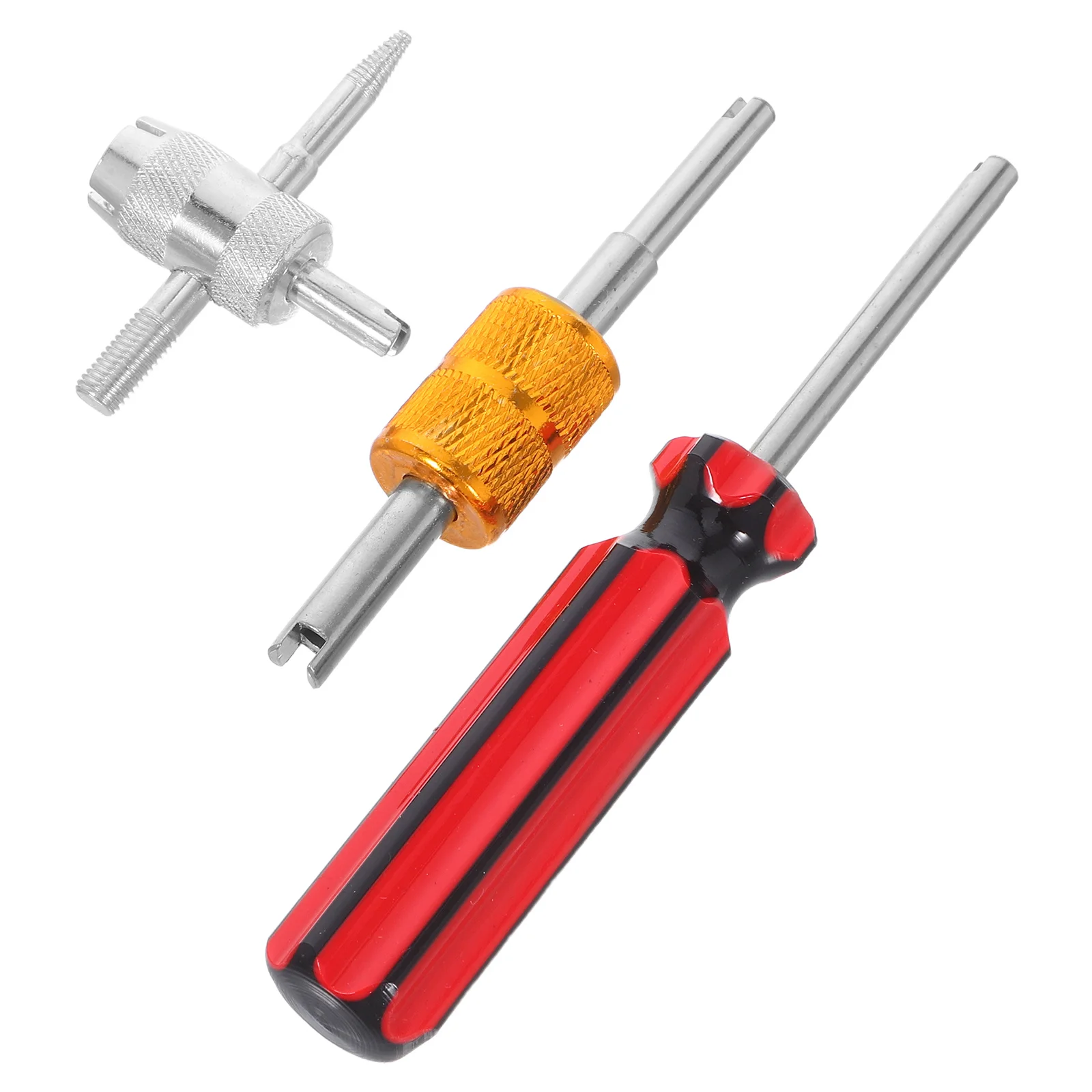 

1 Set Stem Tool Metal Portable Tire Valve Core Remover Wrench For Cars Bikes Motorcycles Valve Stem Removal Installation Tool