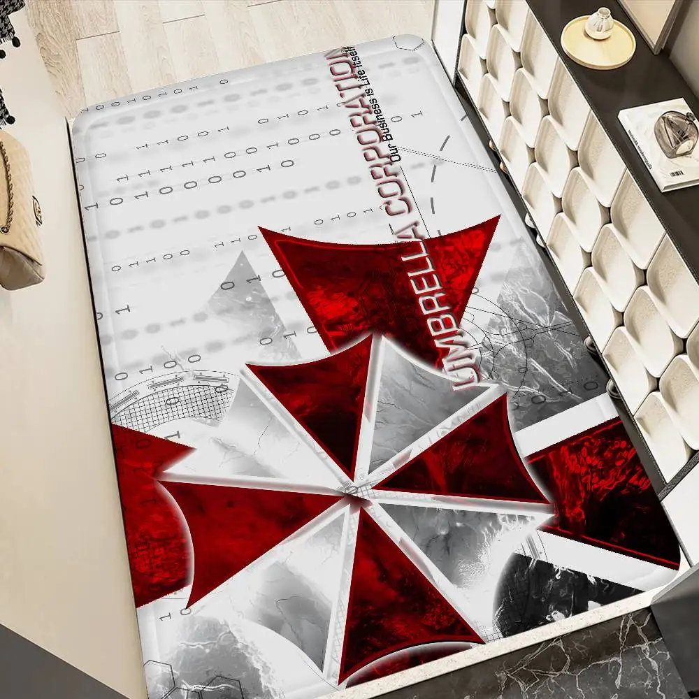 Horror Movie U-Umbrella C-Corporation 2024 Anime Bath Mat Nordic Style Home Doormat Bathroom-Toilet Mats Bedroom Welcome Doormat