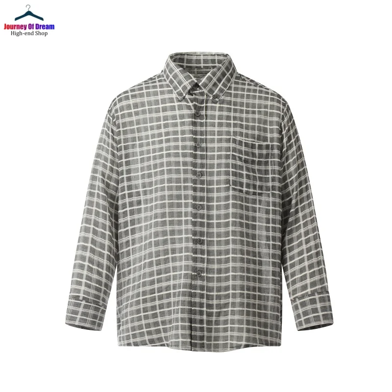 

Casual Clothing Our Legacy Shirts Street Thin Mens Womens High Quality 1:1 Shirt Loose Tops