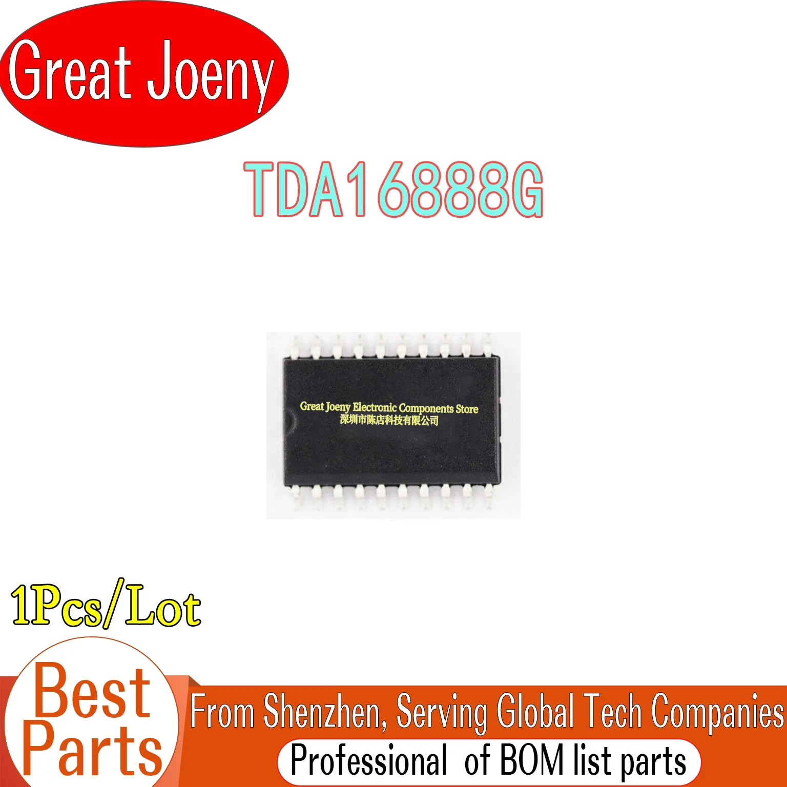100% New Original TDA16888 TDA16888G IC Chipset SOP-20 Bulk Best Price