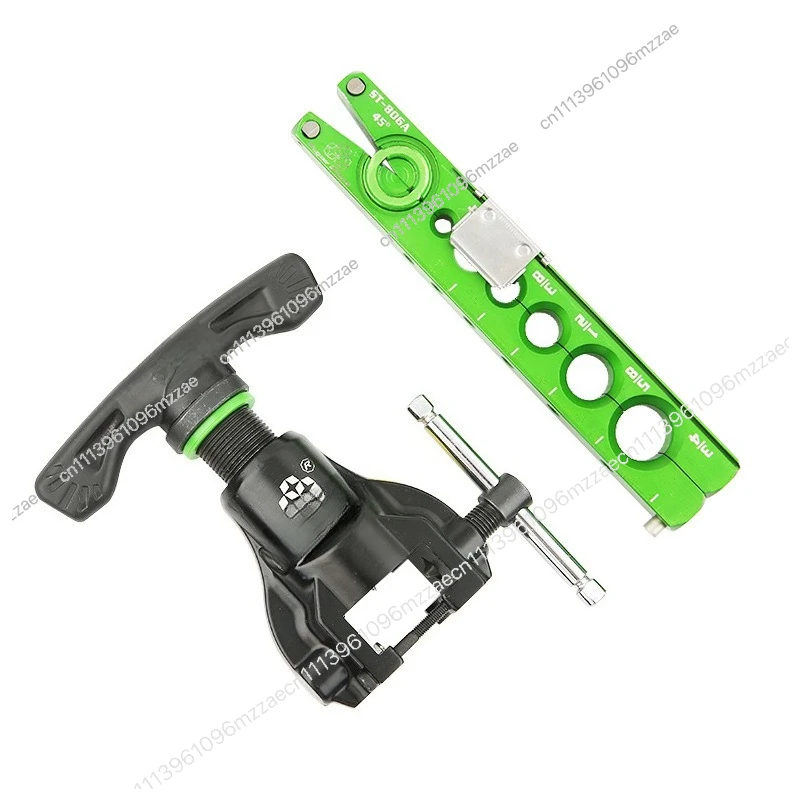 

ST-806 Copper Pipe Expander Accessories Air Conditioning Eccentric Gantry Imperial Metric Pipe Clamp Bell Mouth Tool