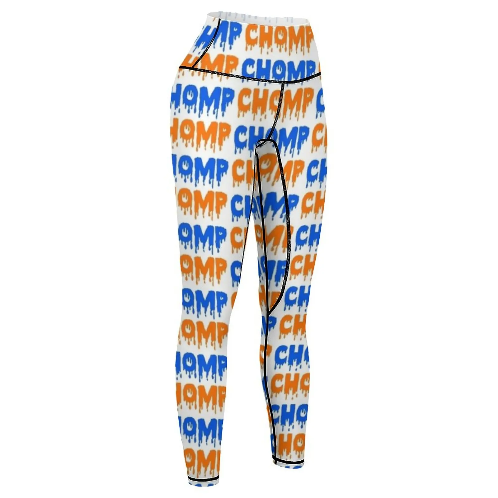 Chomp Chomp Graphic Leggings Training pants Women's pants Women sports sportswear for gym Womens Leggings