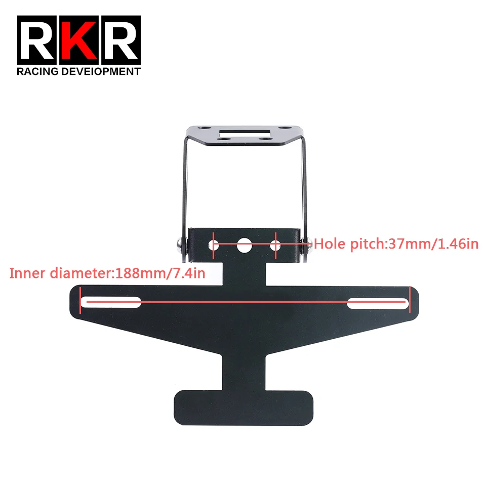 For KAWASAKI ZX4RR ZX25R ZX-4R ZX-4RR ZX-25R Motorcycle Tail Tidy License Plate Holder Foldable Fender Eliminator with LED Light - Image 6
