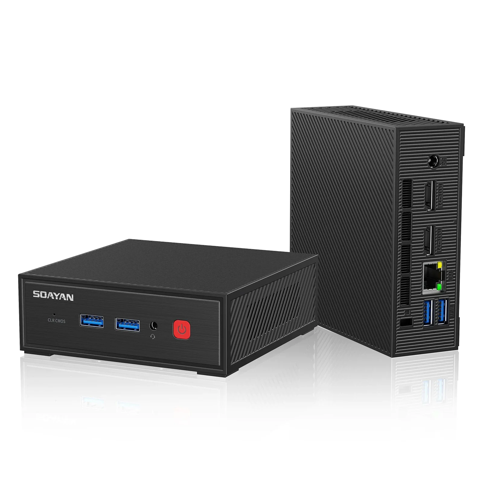 SZBOX MINI PC MN-N2 Intel N95 N150 Windows 11 Pro WIFI Bluetooth DDR4 3200 MHz M.2 2280 SSD HDMI2.0 USB3.2 Schreibtisch-Gaming-Computer