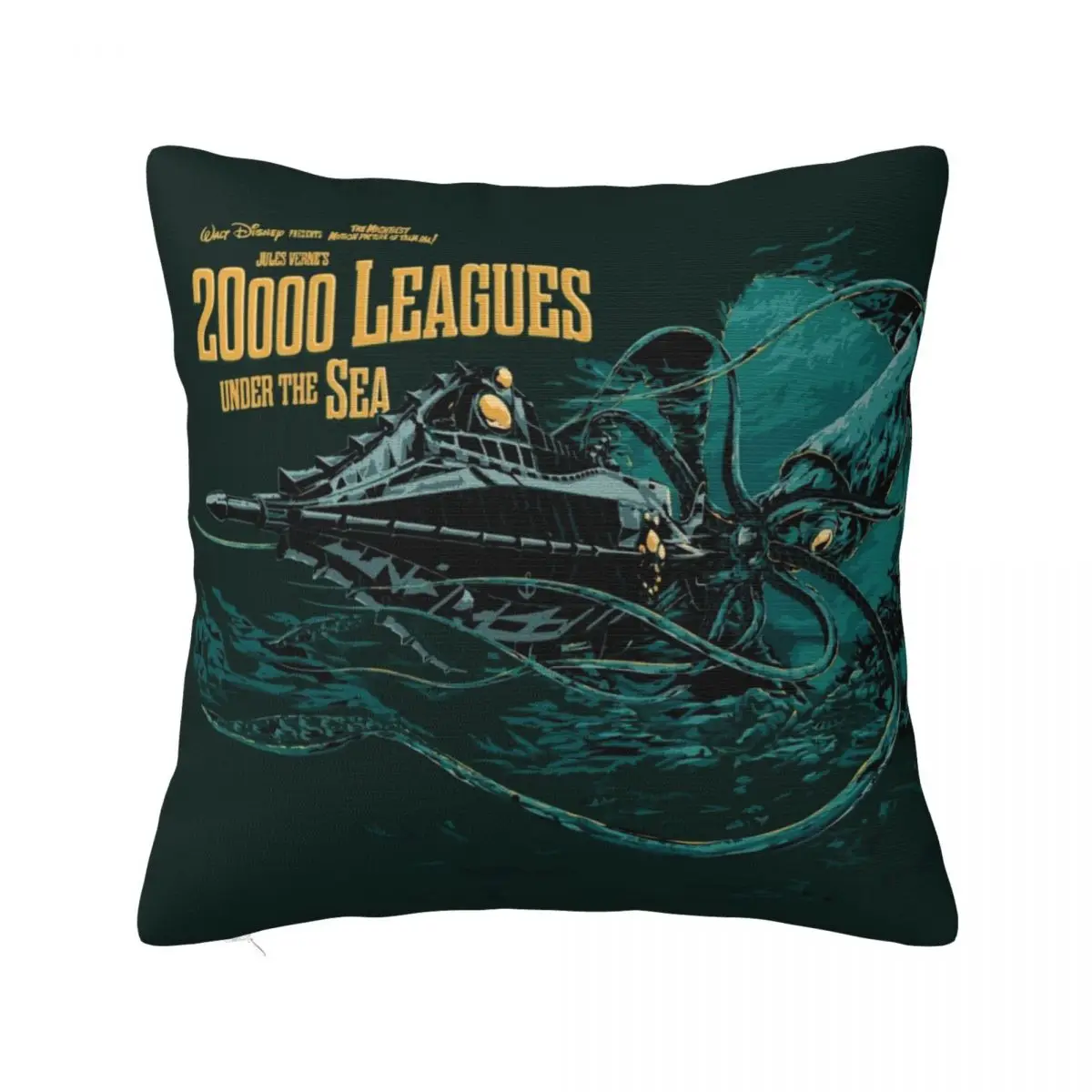 20000 leagues under sea JV Throw Pillow Luxury Pillow Case Pillow Cases