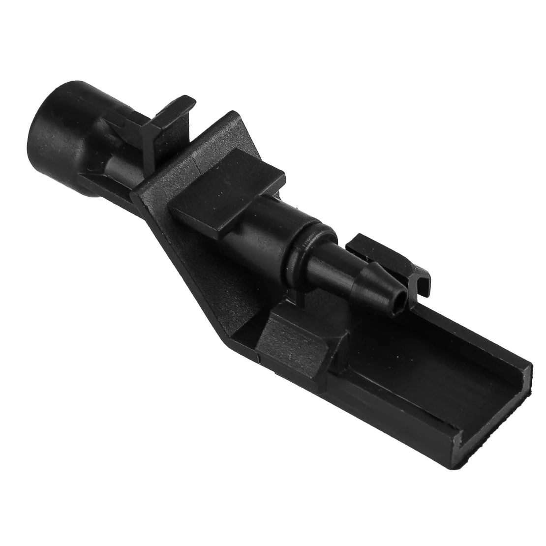 Boquilla de lavado de limpiaparabrisas delantero de coche, chorro de agua, 76810TA0A01, apto para Honda CRV Accord, negro