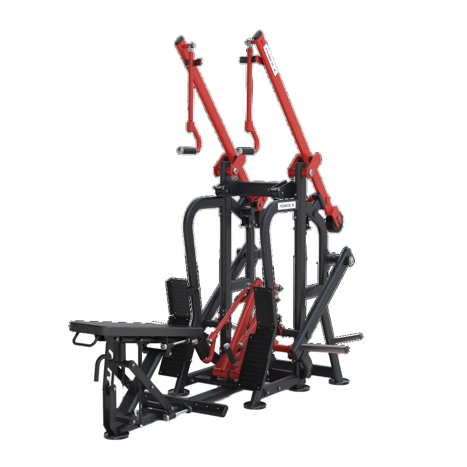 

Plate Loaded Lat Puldown & Long Row Superset