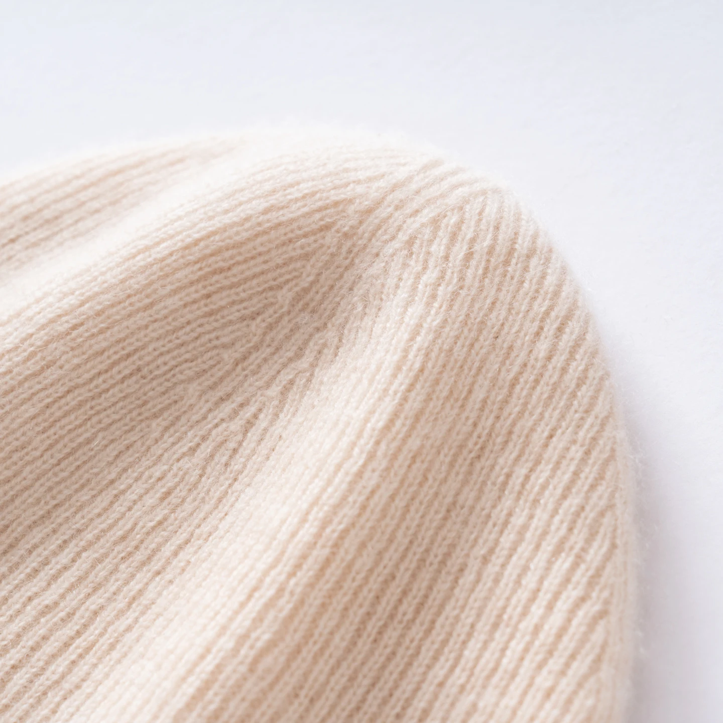 High-Quality 100% Cashmere Knitted Beanie Hat For Men/Women Winter Solid Color Warm Casual Hat Double-Layer Eaveless Cap Unisex