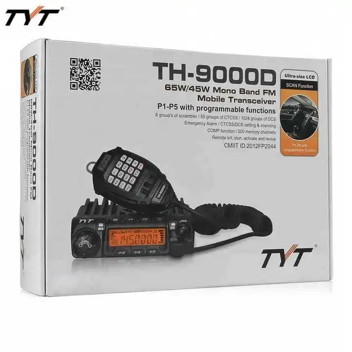 Novo 60w carro walkie talkie 220-260mhz 50 ctcss/1024 dcs 8 grupos vox scan 220-260mhz novo carro walkie talkie 60w 50 ctcss/1024 dcs