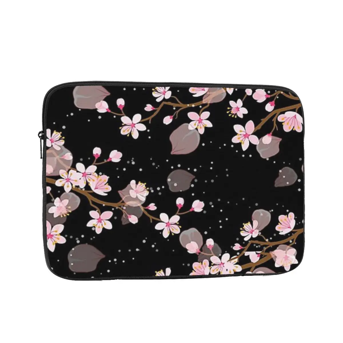 Japanese Cherry Blossom Notebook Laptop Bag Case Pouch 10 12 13 15 17 Inch For Macbook Air Pro Tablet Shockproof Case Bag