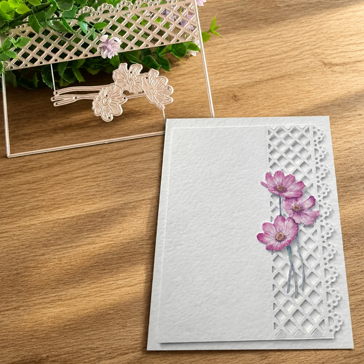 1Pc Flower Scrapbook Cutting Die Set Perfect for Paper Crafts DIY Scrapbooking Card Making Album Decoration Back to School