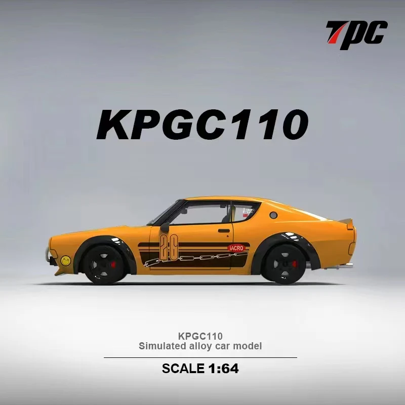 

TPC 1:64 LBWK KPGC110 #26 желтая Ограниченная Коллекция 999 литая модель автомобиля