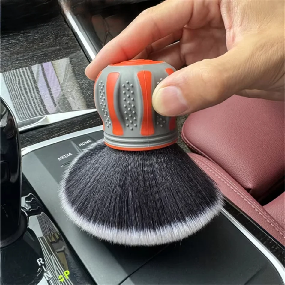 Small Multi-Purpose Detailing Brush Nylon Soft Bristles For Dusting or Scrubbing Interior & Delicate Surfaces