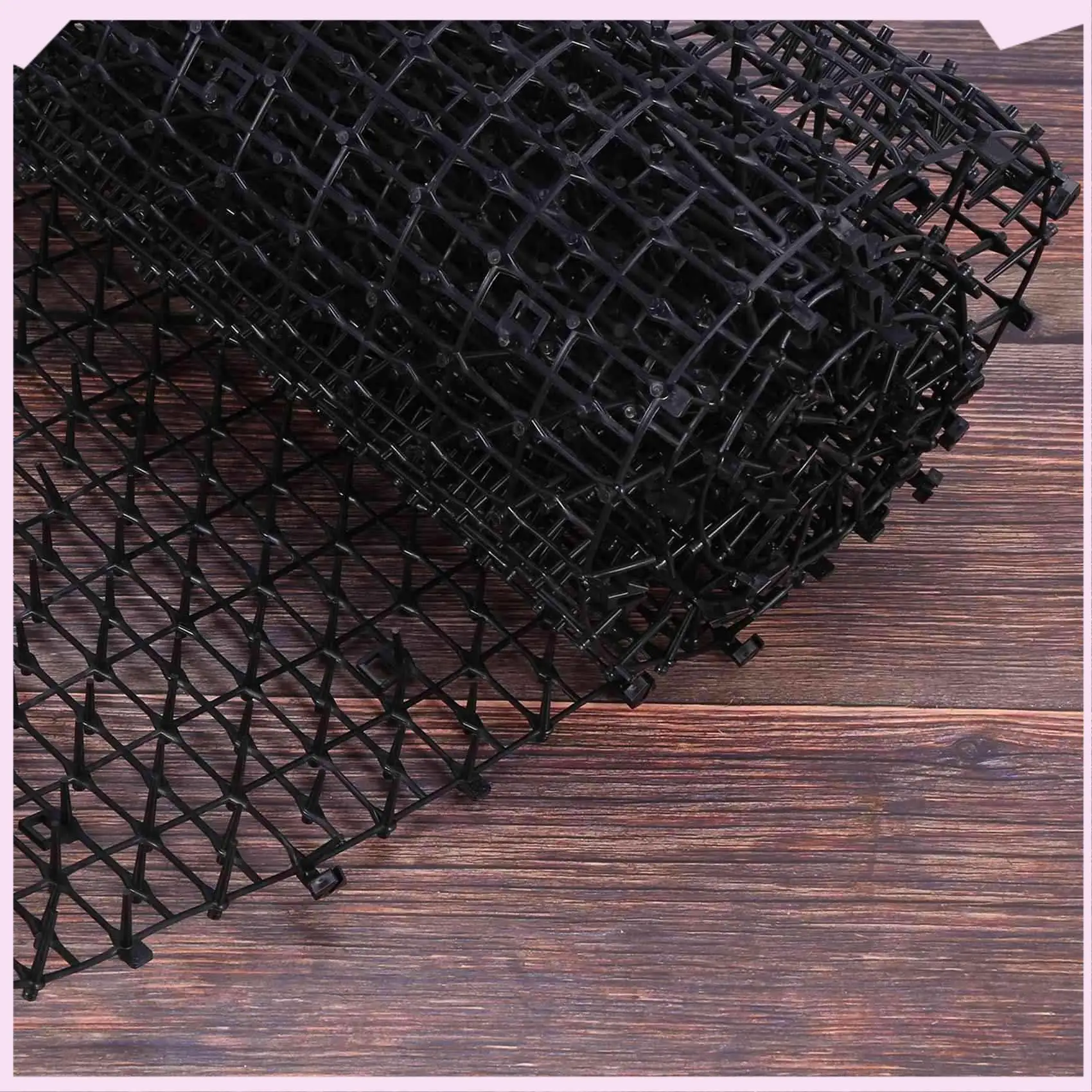 B24B 4X Garden Cat Scat Mat - Cats And Dogs Repellent Mat Plastic Spike-Keeping Cats And Dogs From Digging