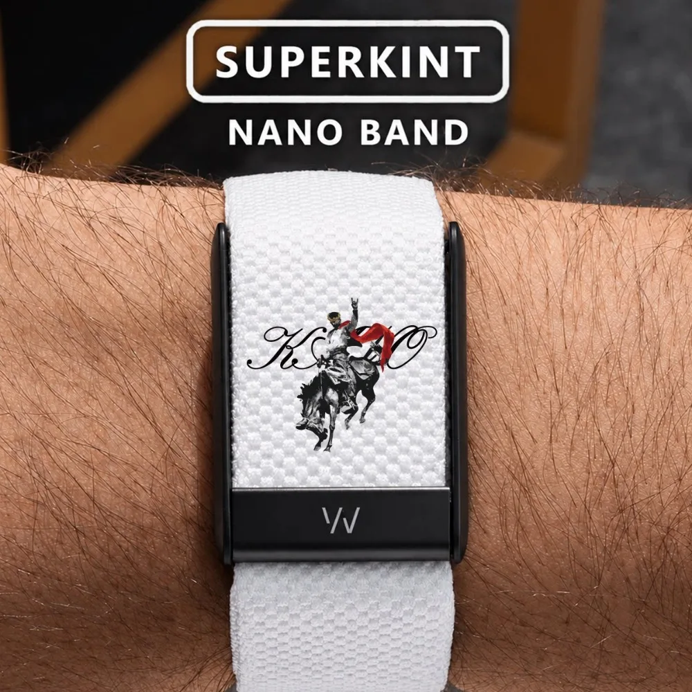 For WHOOP 5.0 MG Horse Racing Print Letter Slogan Nylon Band Personalized Sport Replacement Strap Fashion Wristband Men Women
