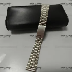 20MM Silver Flat End Stainless Steel Solid Watch Band Strap Bracelet Fit For Sekio007 SKX005 OMG Watch