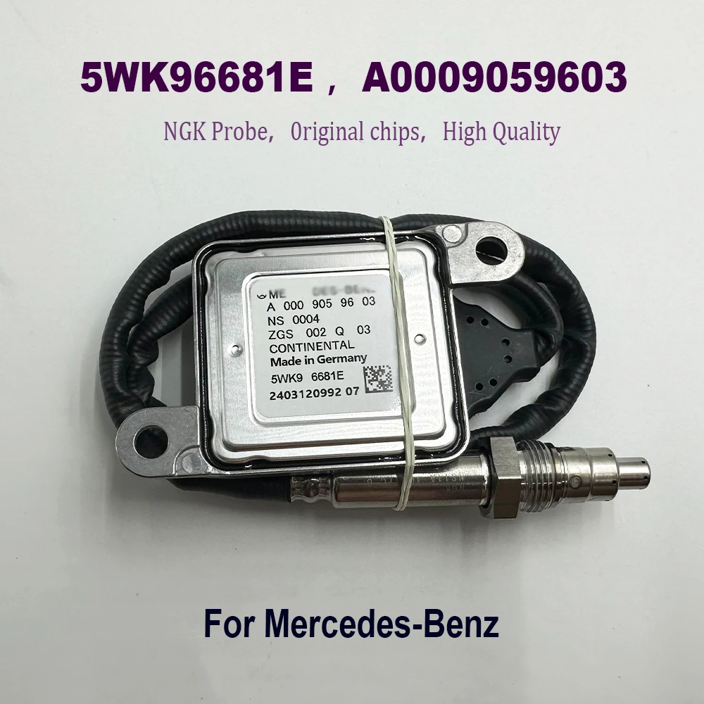 NEW 5WK96681E A0009059603 NOX Sensor 0009059603 For NGK Probe Nitrogen Oxygen For Mercedes-Benzz High Quality Chip