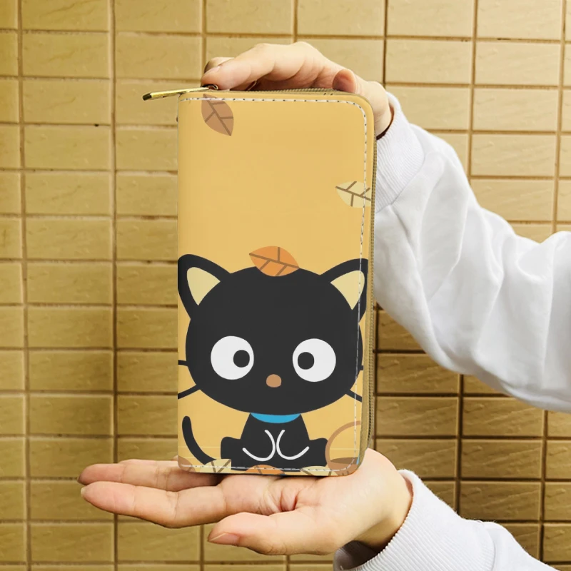 Chococats 8061 Fashion Anime Wallet Bags Cartoon Wallets Zipper Coin Casual Purses Card Unisex Gift