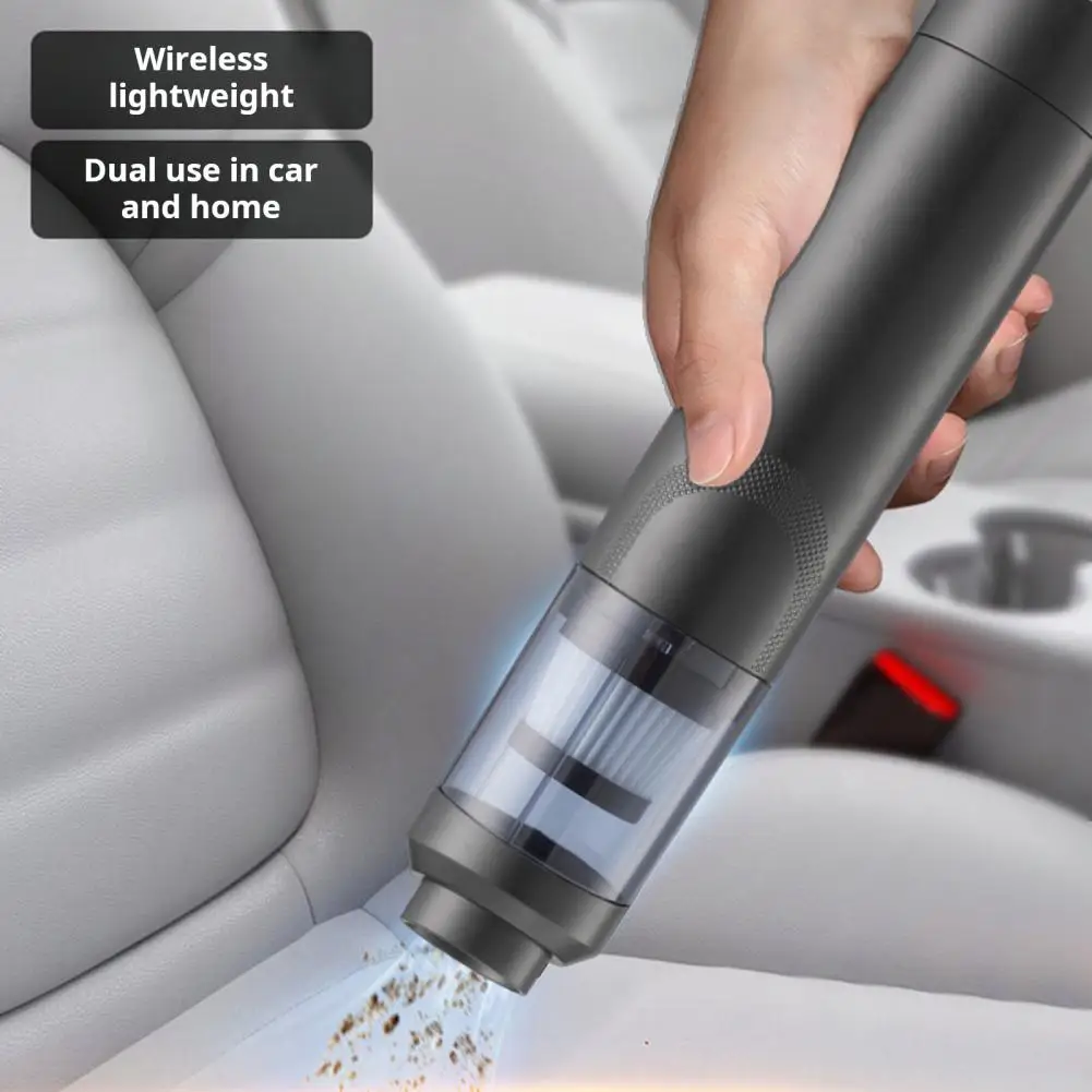 Car Vacuum Cleaner Mini Cordless Portable Vacuum Handheld Rechargeable Vacuum Cleaner High Suction Power Household Cleaner