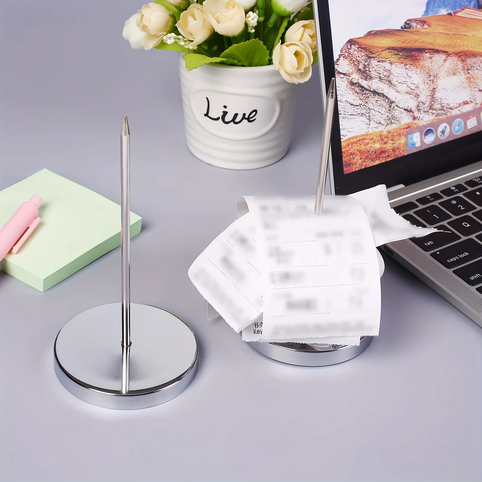 Office Supplies Set with Paper Clips, Memo Holders, Receipt Holders, and Check Holders description 6