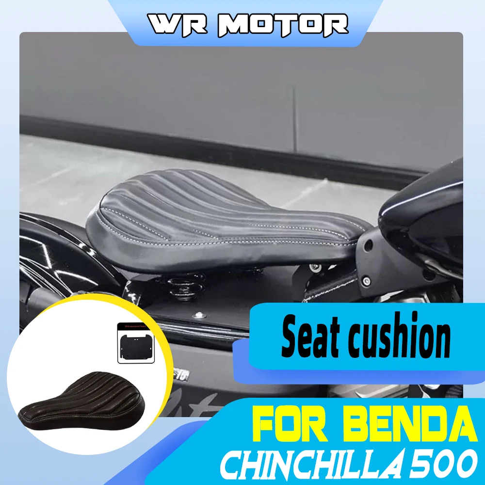 Fit BENDA Chinchilla 500 Retro Widened Handmade Solo Saddle Spring Shock Absorber Seat