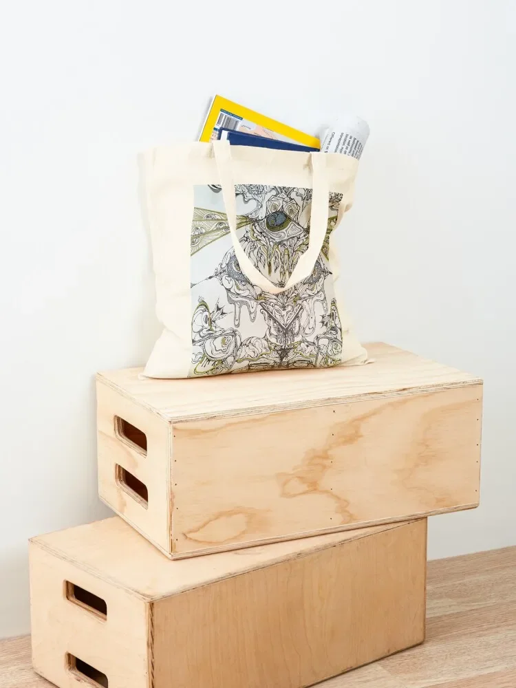 Angelic Tote Bag حقيبة لطيفة حقيبة تسوق حقيبة تسوق شعار المتسوق