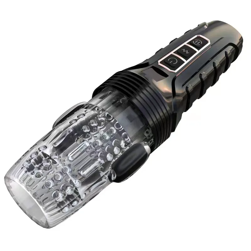 透明な回転伸縮式航空機カップ有名な男性のセックス製品