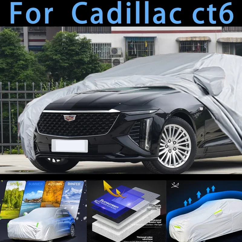 

For Cadillac ct6 Car protective cover,sun protection,rain protection, UV protection,dust prevention auto paint protective