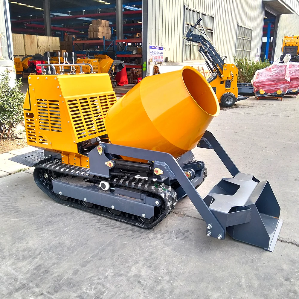 

Great Value Crawler Concrete Mixer Self Loading Micro Concrete Mixer Residential Building Projects Mini Mixing Tanker