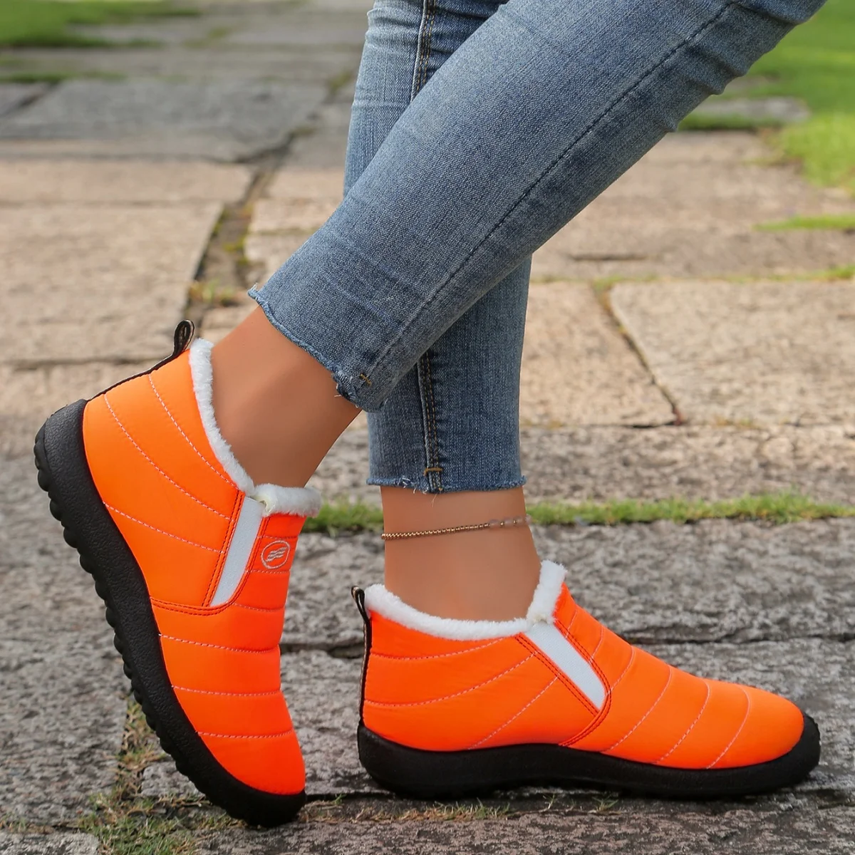 Damen-Winterstiefel 2025: Neue wasserdichte Plüsch-Schneestiefel für Damen – Warmhaltend, im Angebot mit kostenlosem Versand – Detail 33