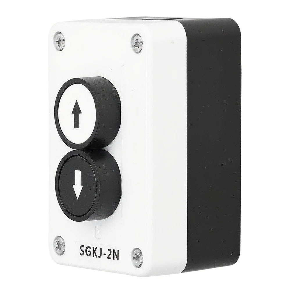 Waterproof IP66 Push Button Switch ABS Self Resetting Up Down Control For Crane Rolling Door Electrical Equipment Accessories