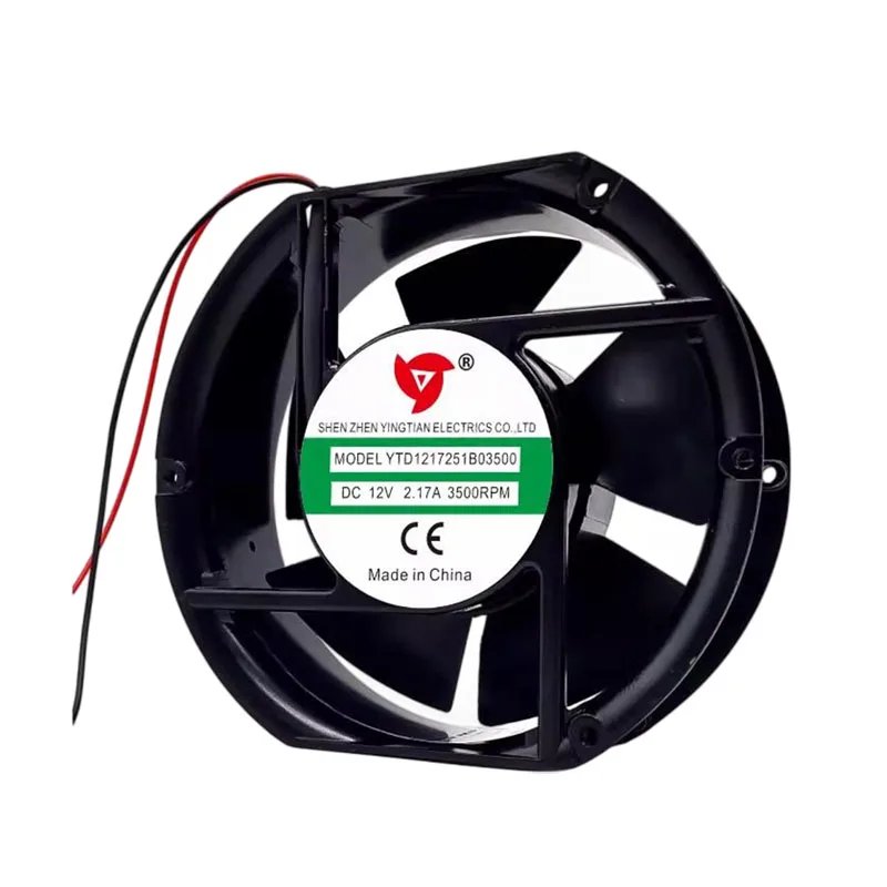 

НОВЫЙ ОРИГИНАЛЬНЫЙ YTD1217251B03500 12 В 2,17 А 17251 172*51 мм ОХЛАЖДАЮЩИЙ ВЕНТИЛЯТОР РАДИАТОР