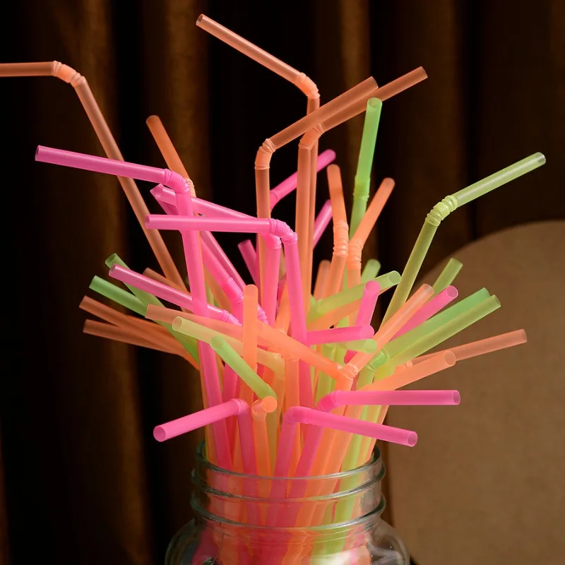 100pcs Straws Big Milkshake Straws Smoothie Straws Beverage Thick Straw For Boba Tea Milkshake Bar Accessories image 3