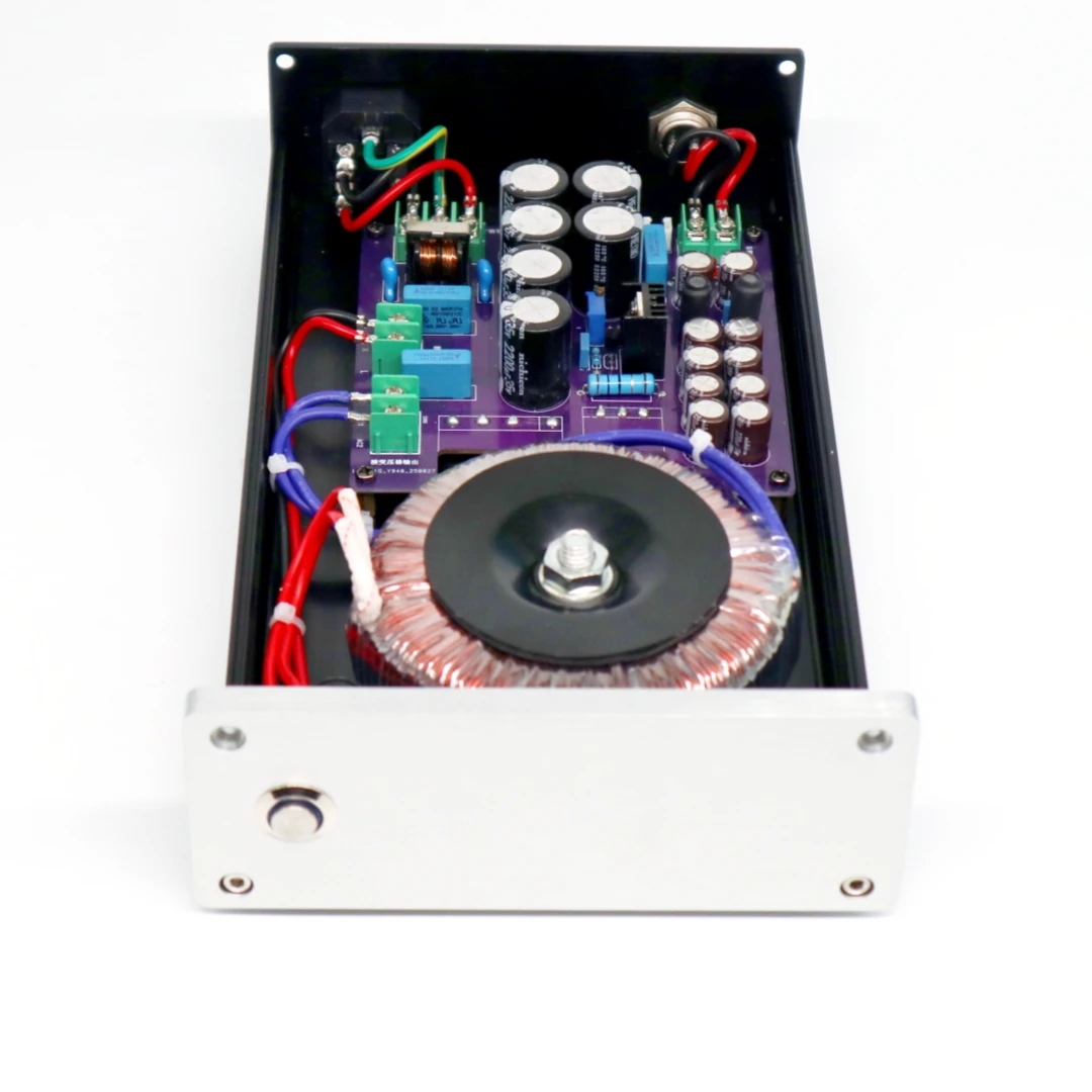 Customizable voltage 120W-10A high current low ripple low noise regulated HiFi linear power supply DC 12v 19v 24v