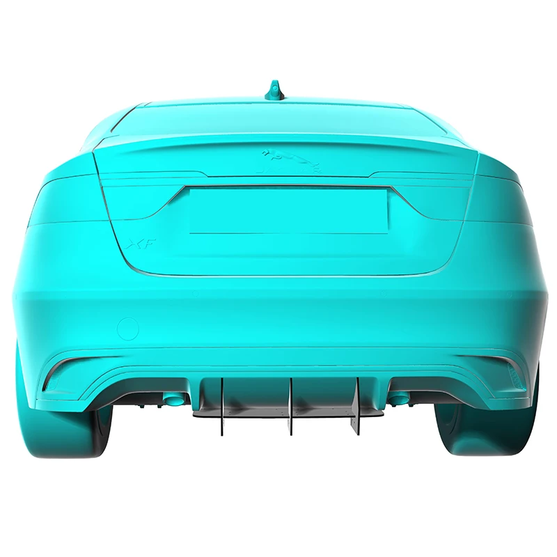 

Use For Jaguar XF Sedan Wagon 2020--2024 Year Rear Diffuser Bumper Lips Spoiler Splitter Body Kit Accessories