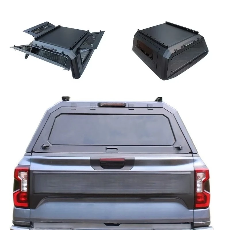 Factory Price 4x4 Accessories Body Top Camper Cubierta Parts Including Rear Box Cover For Tunland Canopy Pickup Hardtop