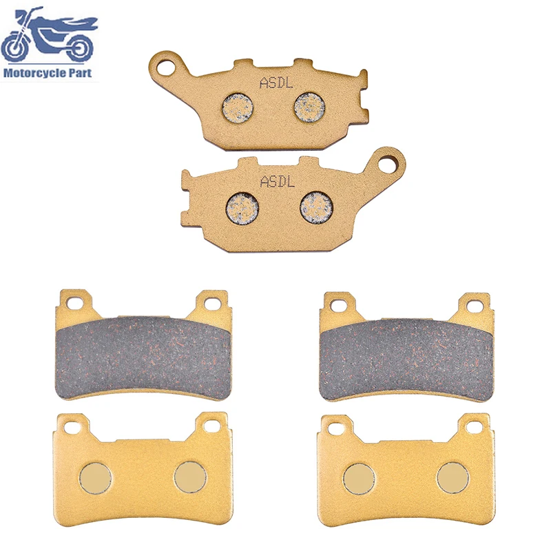 

Motorcycle Front and Rear Brake Pads For HONDA CBR600 2005-2006 CBR1000 2004-2005 CB1100RS 2017 Fireblade 600RR 1000RR