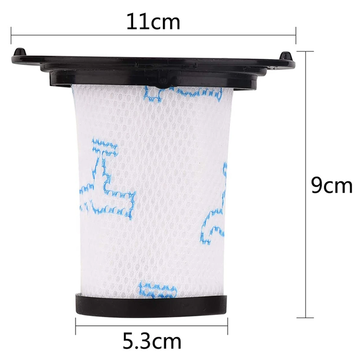 فلاتر رائعة مكونة من قطعتين لـ Rowenta Air Force 460 الكل في واحد RH92Xx ومكنسة كهربائية Air Force Flex 560 RH94Xx، أجزاء ZR 009002