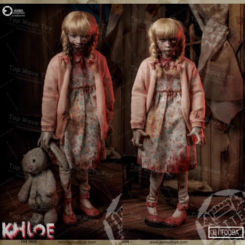 

2025 New Stock ASMUS TOYS 1/6 Scale Female Soldier Walking Dead Bite Chloe BIT007 Katie BIT008 Full Set 12in Figure Model Toy