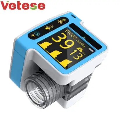 

Handheld Portable Real-time Capnography for Etco2 Monitoring Easy to Use Vet for Animal Use