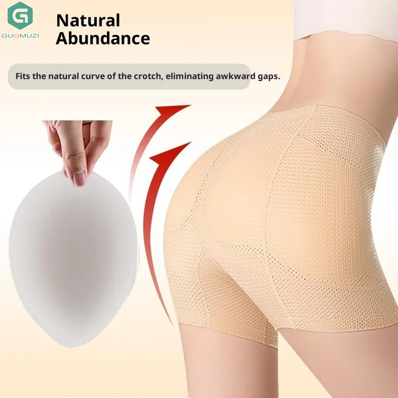 1Pairs Silicone Hip Sticker False Hip Width Pad Non-marking Hip Simulation Self-adhesive To Improve The Depression On Both Sides